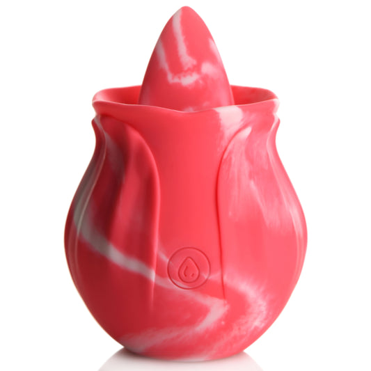 10X  Twirl Silicone Licking Rose